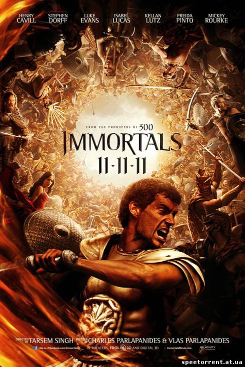 Война Богов: Бессмертные / Immortals(2011(2011/DVDRip)